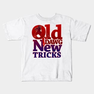 Old Dawg New Tricks Kids T-Shirt